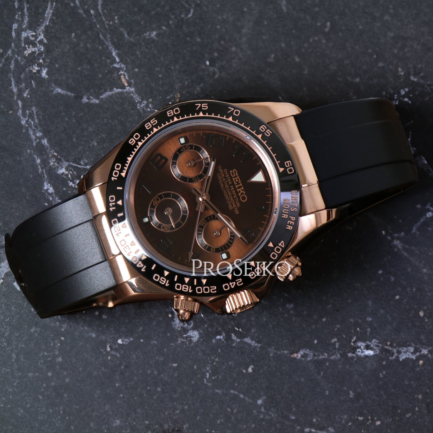 Seikona | RoseGold | Brown